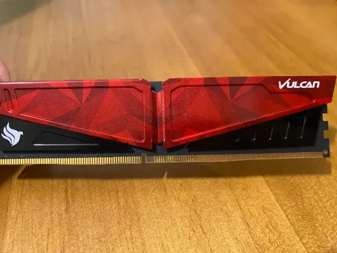 Memória Ram Teamgroup T-Force Vulcan 8gb 3200mhz DDR4