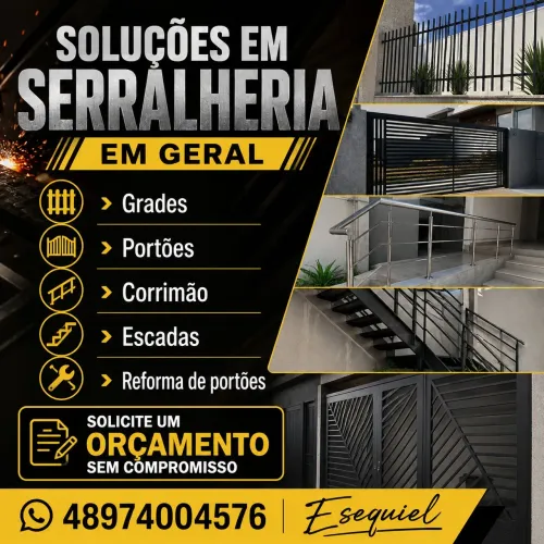 Serralheiro domiciliar