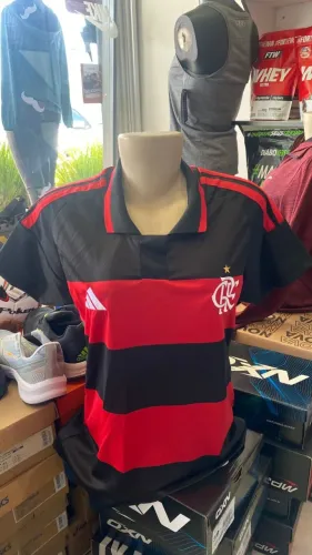 Camisa de time Flamengo feminina