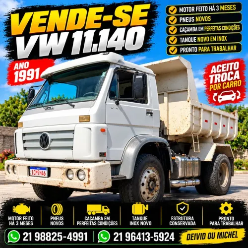 Caminhão basculante VW 11.140