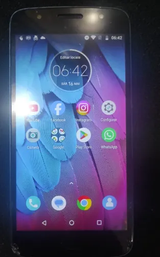 Smartphone Moto G5S Única dona Funcionando perfeitamente 