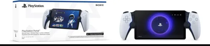 PS5, console portátil, com capinha película estojo. *