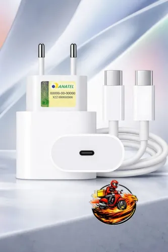 CARREGADOR IPHONE TIPO C/C - ENTREGAMOS