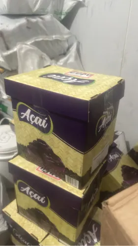 Caixa de açaí no atacado