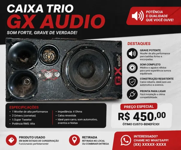 Vende-se som automotivo