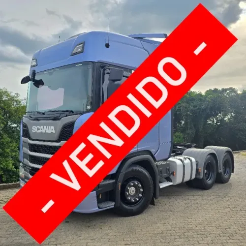 ( Vendido ) Scania R500 6x4 - Retarder (Único dono - Todas revisões na Scania - Lacrado