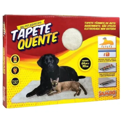 tapete quente a melhor opção pra manter seu pet quente 
