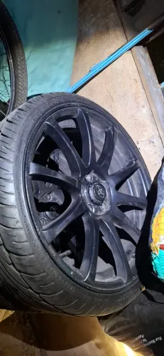 Rodas 18 5x100 pneus novos