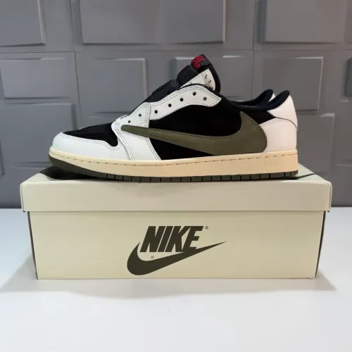 Air Jordan 1 Low x Travis Scott Olive 42