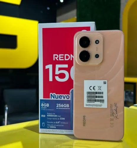  Xiaomi Redmi 15C NFC   - 256GB/8GB RAM  + Fone - Lacrados 