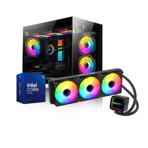 Super computador completo Intel core ultra 5, DDR5, 16GB DDR5, RX 580 8GB, 256GB