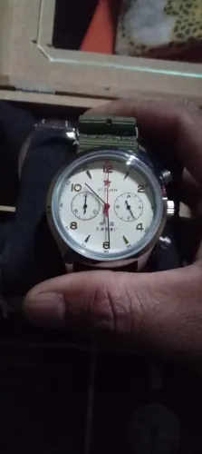 Relógio cronógrafo militar 1963