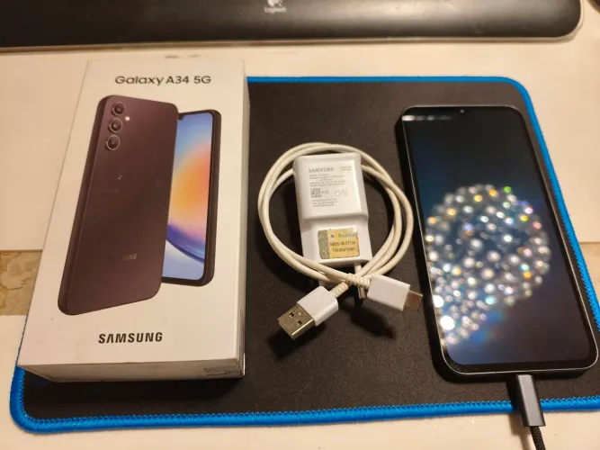 Samsung A34 5G Preto 8GB 256GB SM-A346M/DSN