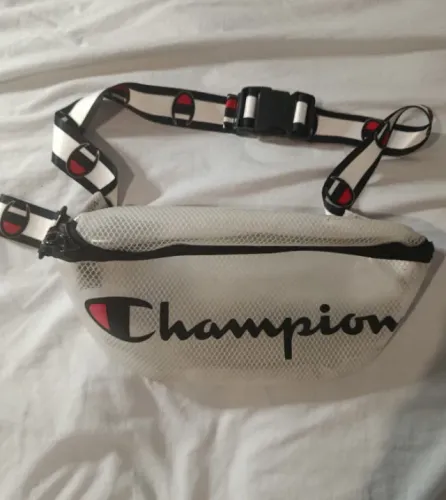 Shoulder Bag Champion Original Tela Branca - Importada Hype