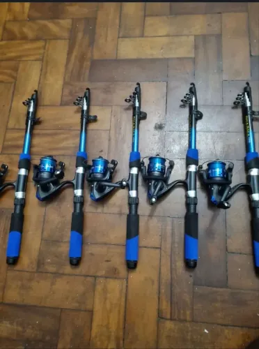 Varas de pesca dharma completa