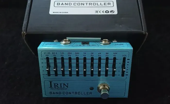 Pedal de guitarra Equalizador 10 bandas Irin