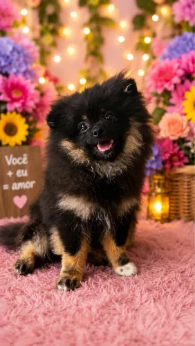 Lulu da pomerania com pedigree 