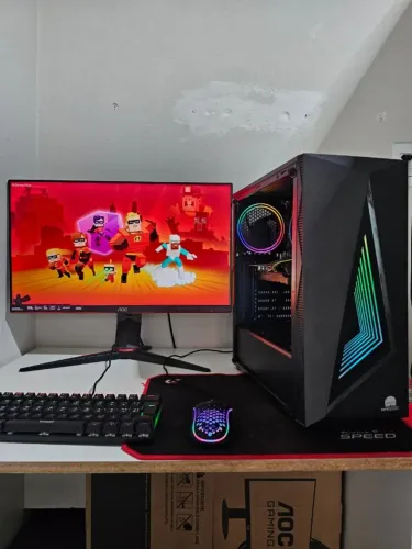 PC Gamer UPGRADE Intel Core i5 12400F + 8GB 3200MHz + SSD 512GB + Sem Placa de Vídeo