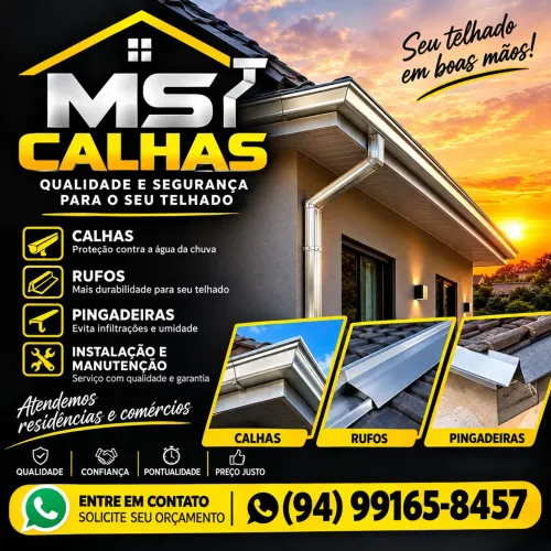 MS calhas , qualidade e bom preço