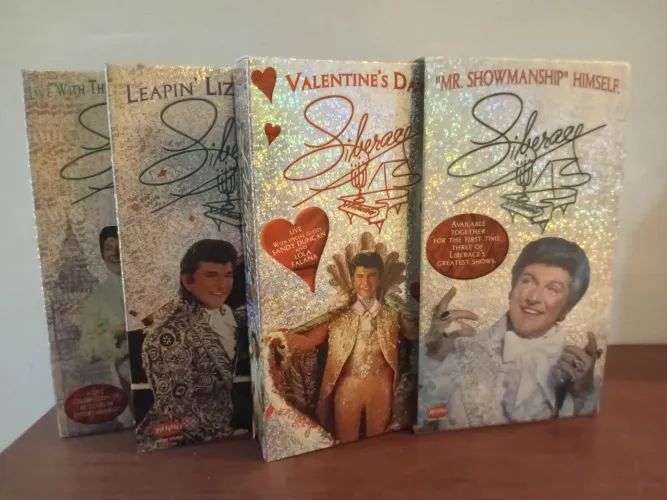 Bom Liberace com 3 shows, VHS Importado