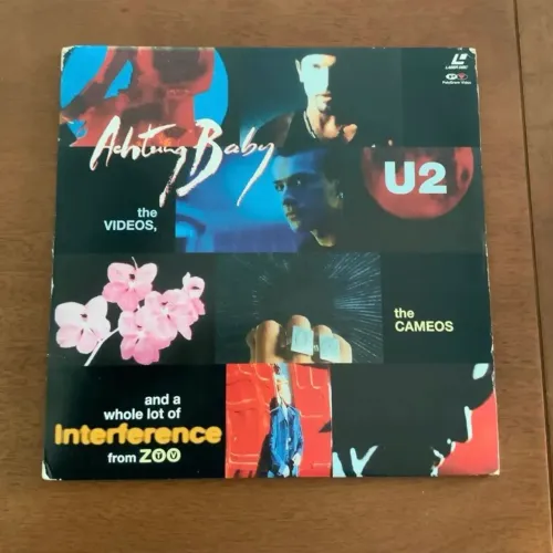 U2 Laser Disc Achtung Baby The Videos