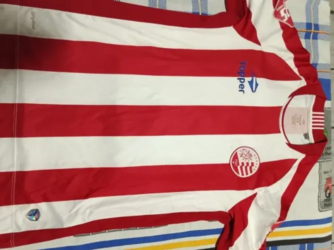 Camisa Náutico Topper 2017 - Uniforme Titular (Listrada) - Tam M
