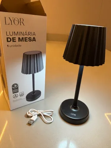 Luminária de mesa