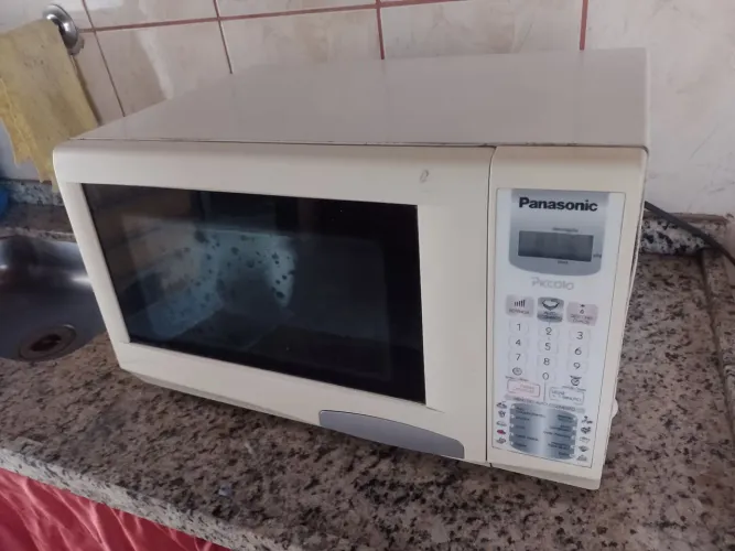 Microondas Panasonic 21 litros top ( pix- visa)