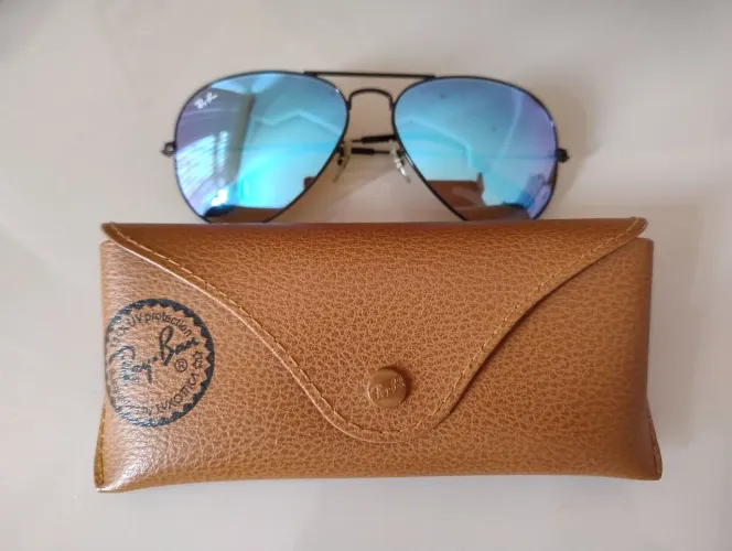 Ray-Ban Lentes Aviator Flash Gradientes original