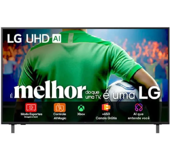 Smart tv LG 50 pol. Nova na caixa, nunca foi usada