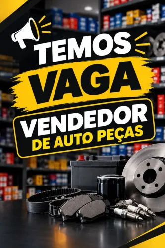 Vaga de vendedor (A) E Estoquista