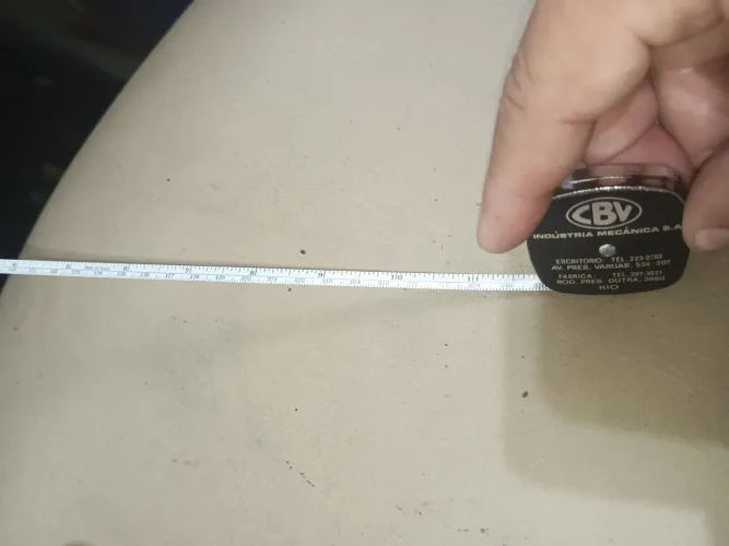 Trena métrica de bolso antiga de 2Mt, LEIA O ANÚNCIO 