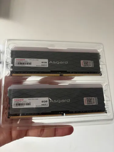 Memória RAM 16gb(2x8) / SEM USO /ASGARD