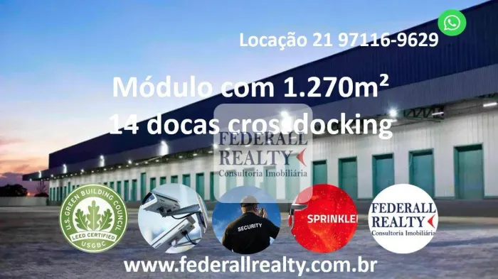 Aluguel galpão em Duque de Caxias é com a Federall Realty