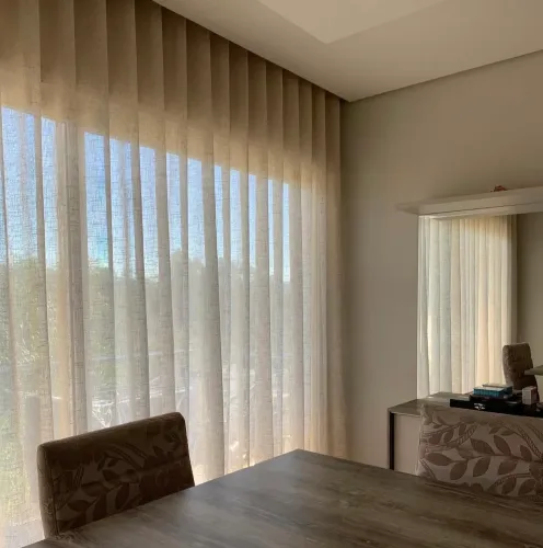 Cortina Wave Linho Natural