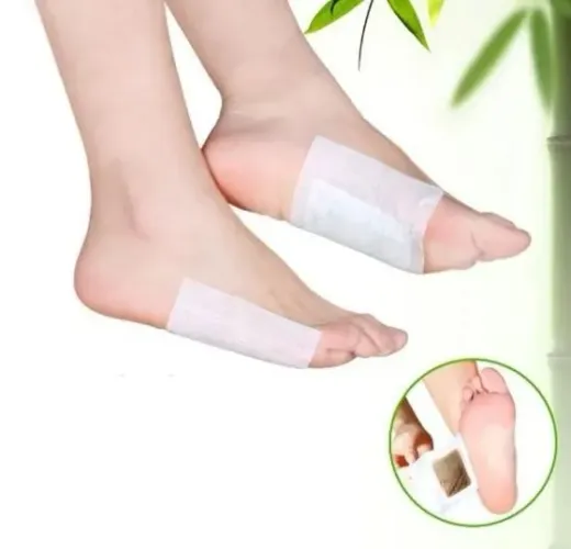 Kit 10 Adesivos Eliminador de Toxinas Detox Natural Pés