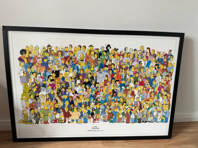Quadro Simpsons 