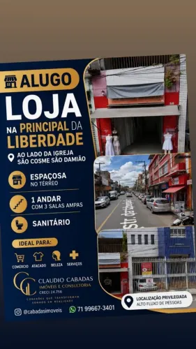 Loja na principal da liberdade