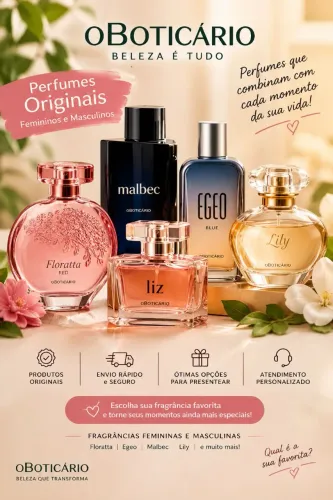 Perfume O Boticário Original Lacrado | Ideal para Presentear