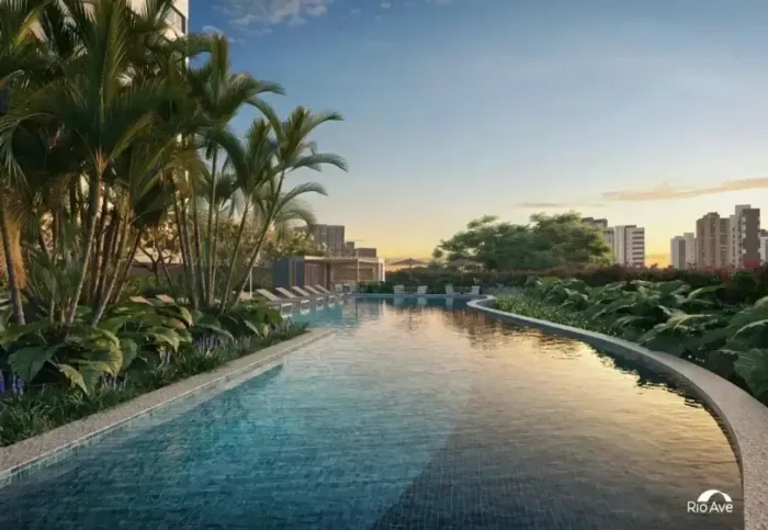 Raizes (AE) | Rio Ave na Ilha do Leite - 3 quartos 95m² | LAZER COMPLETO com + de 50 itens