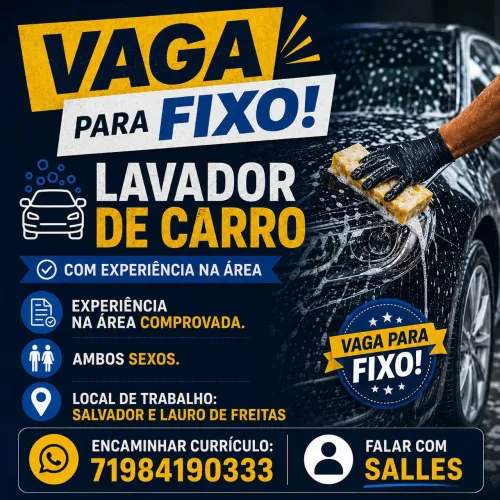 VAGAS DE EMPREGO