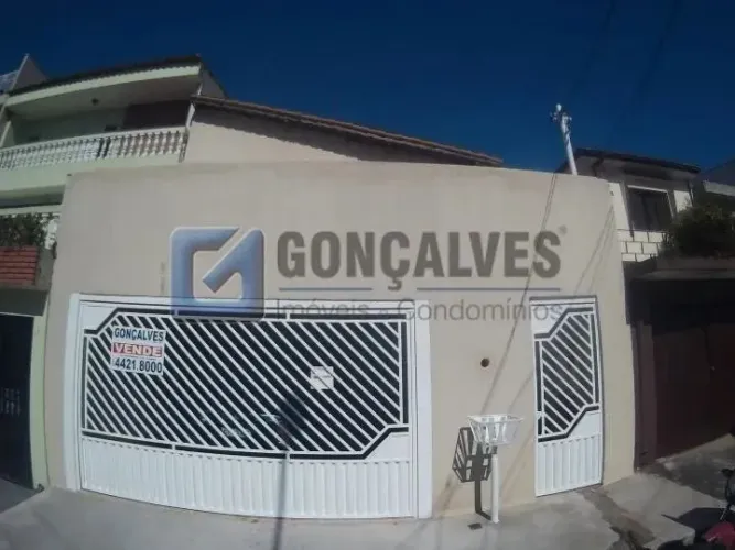 Casa Residencial de 3 Dormitórios na Vila Linda, Santo André 2 Vagas
