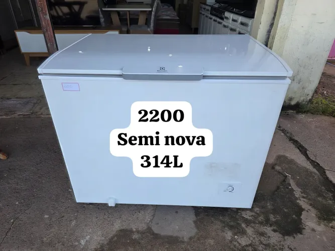 Freezer 314L seminovo TEM NOTA