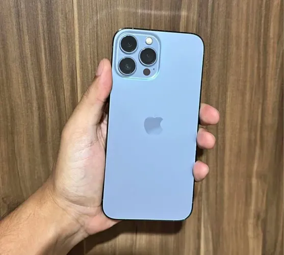 iPhone 13 Pro Max 128g azul sierra lindo !!!