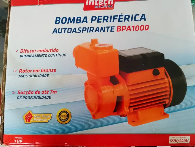 Bomba d'água periférica intech 1 Hp