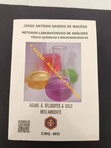 Livro Métodos Laboratoriais de Análises Físico-Químicas e Microbiológicas - 4ª Edição
