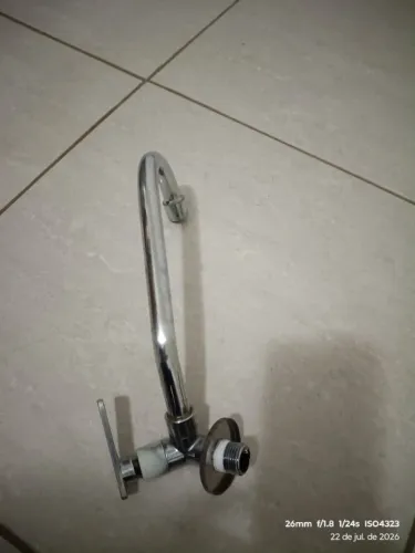 Torneira inox pia 10 reais