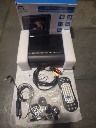 DVD Player 9" Automotivo Banco