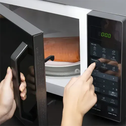Micro-ondas Midea 27L Porta Espelhada Smartplate