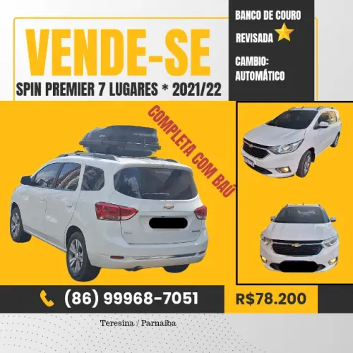 Chevrolet Spin Premier 1.8 8V Econo.flex 5P Aut. 2022